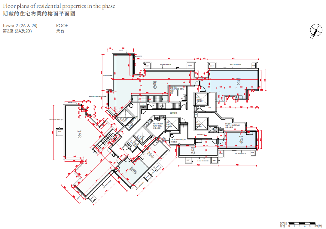 柏傲庄 二期樓棟平面圖